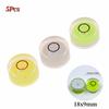 5Pcs Mini Round Accuracy Bubble Level Bullseye Instrument Horizontal Precision Bubble Level Measuring Tool