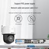 HIKVISION 4MP Full-Color PTZ POE Security Camera CN plug (adapter included)