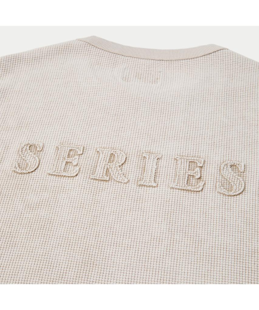 Silijeu Dyed Waffle Short Sleeve T-Shirt Satam26522Bex