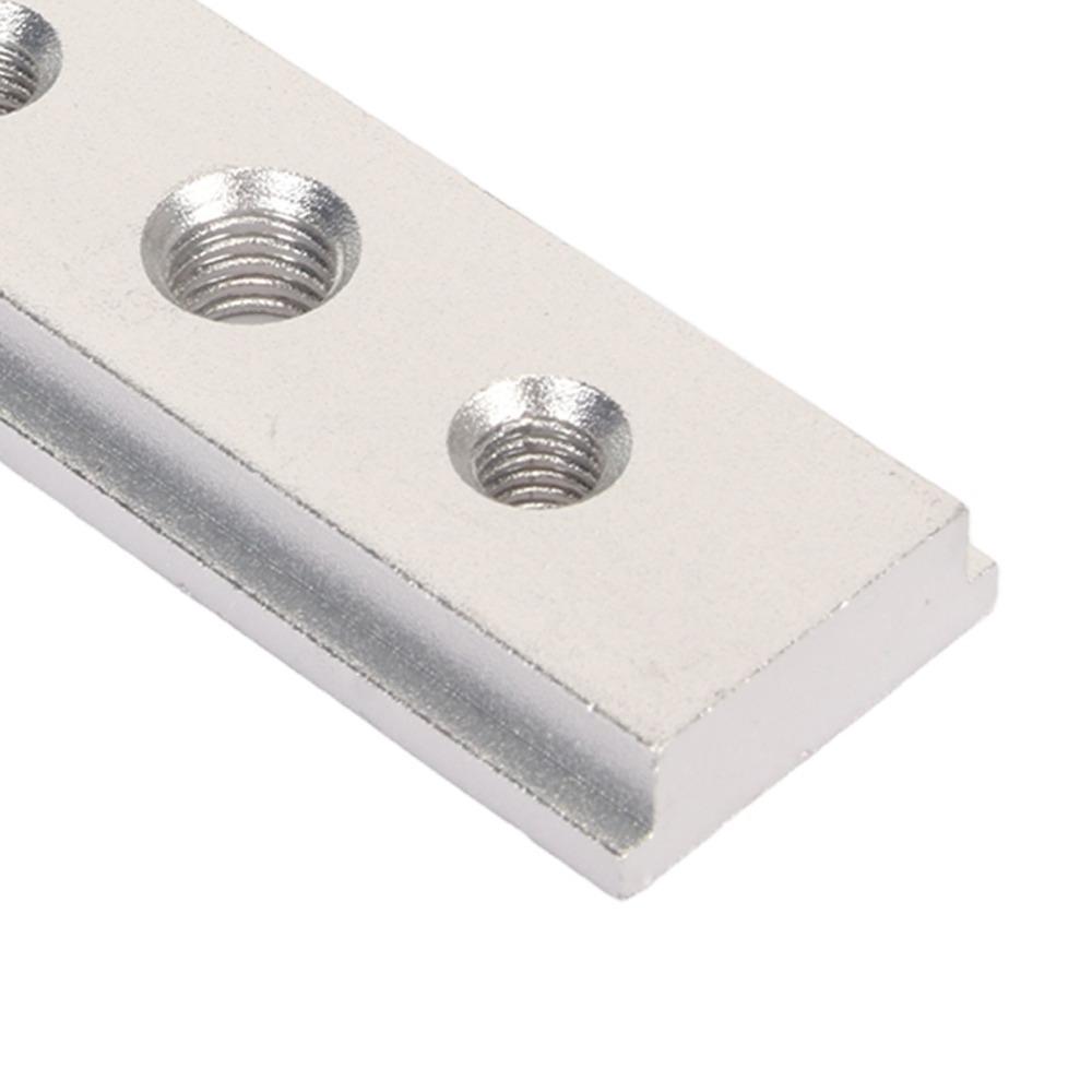 

100mm Width Woodworking Chute Rail Aluminum Alloy Material T-Track Jig Woodworking срібний