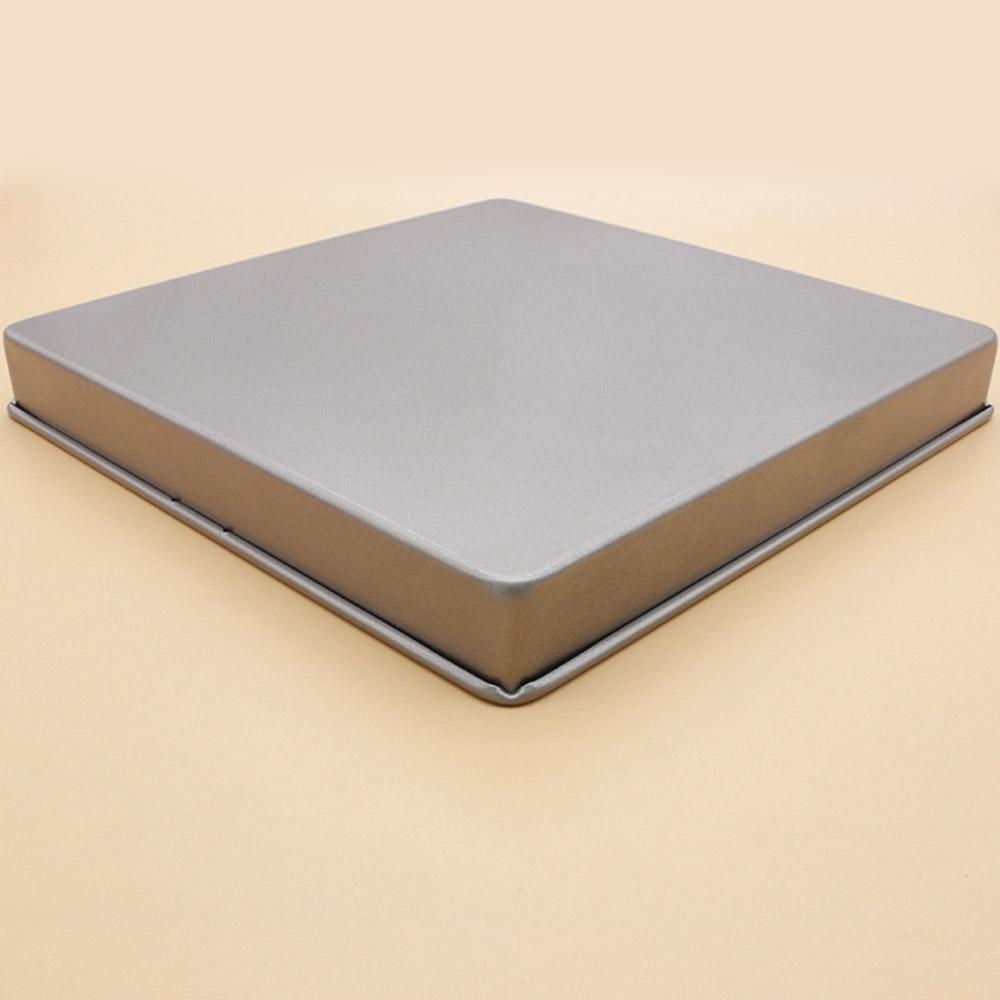 Oven Tray 11 inch Square Oven Carbon Steel Baking Pan Home Non-stick Nougat Baking Pan