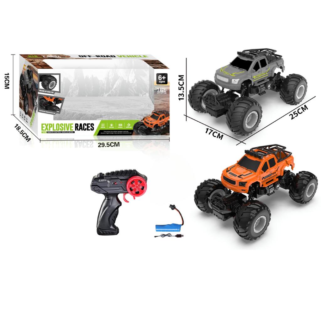 Auto Samochód Terenowy Pick Up Zdalnie Sterowany Rc Pilot Akumulator Usb