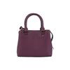 Michael Kors Letter Logo Solid Color Leather Crossbody Bag Women bags Purple Red 35H9GGFC4L-MERLOT