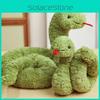 Adorable Stevie Snake Plush Toy Soft Green Comforting Cuddle Buddy