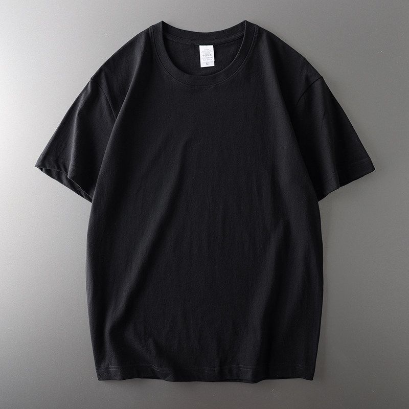 Original Tail Single Cut Label Fashion High Street American Heavy Weight Pure Cotton Short Sleeve T-Shirt Men's Summer Export Men's Clothing Tops
