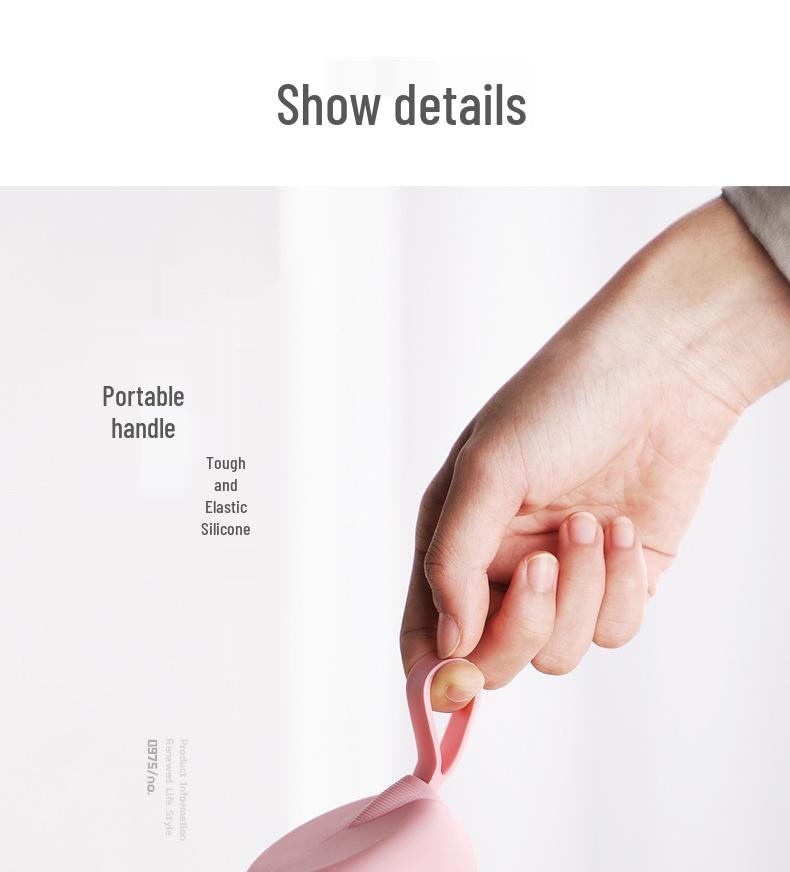 Heat-Resistant Borosilicate Glass Cup for Women - Cute, Portable, Transparent, Small Tea Brewing Cup