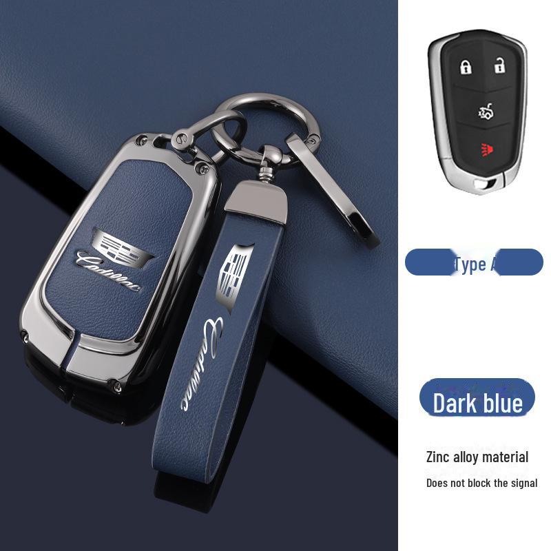 Premium Key Cover for Cadillac XT5, CT5, XTS, CT6, SRX, XT6, XT4, ATSL Models