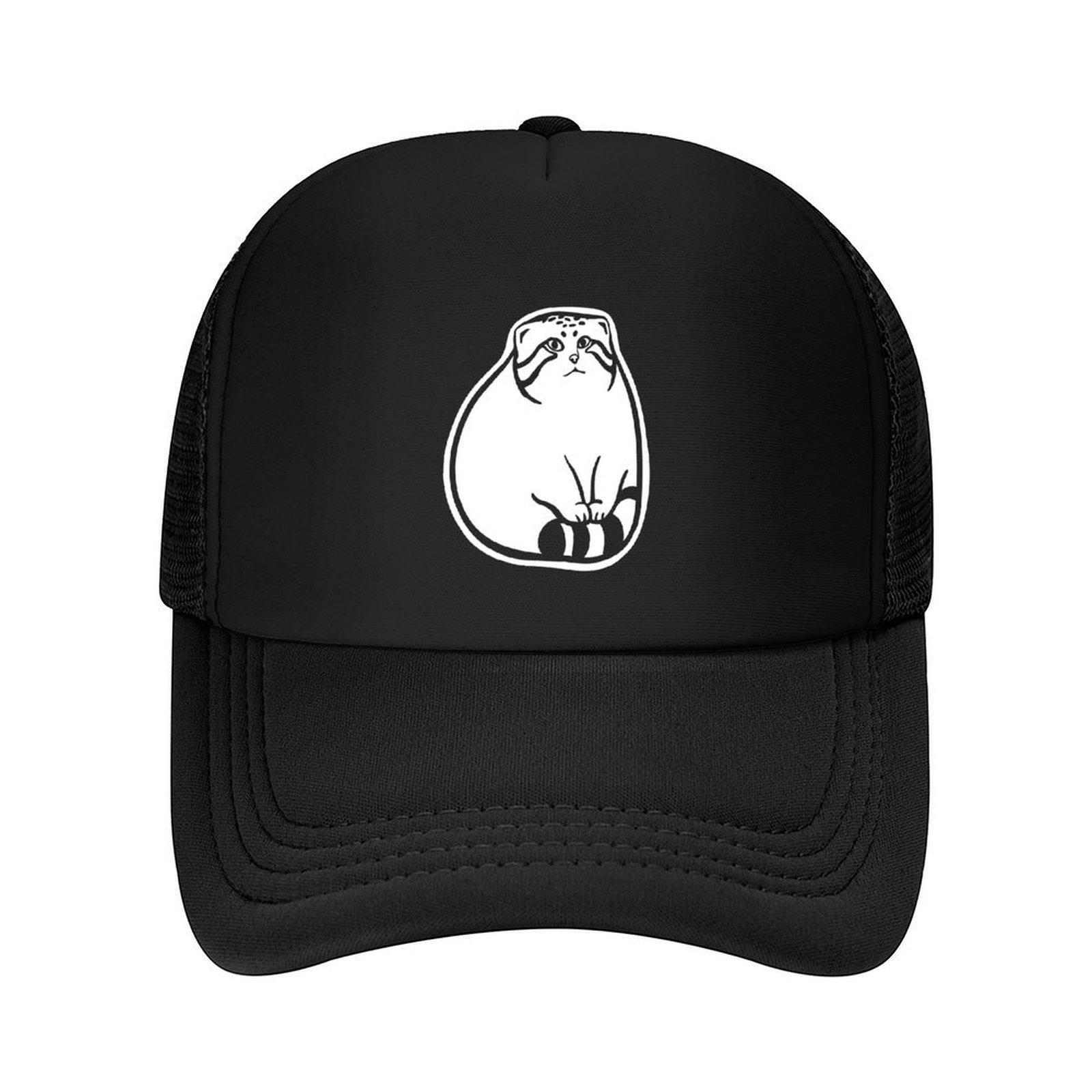 

Pallass cat paws on tailStylized art of a cute chonker Baseball Cap Gentleman Hat Custom Cap Dropshipping Caps For Women Mens