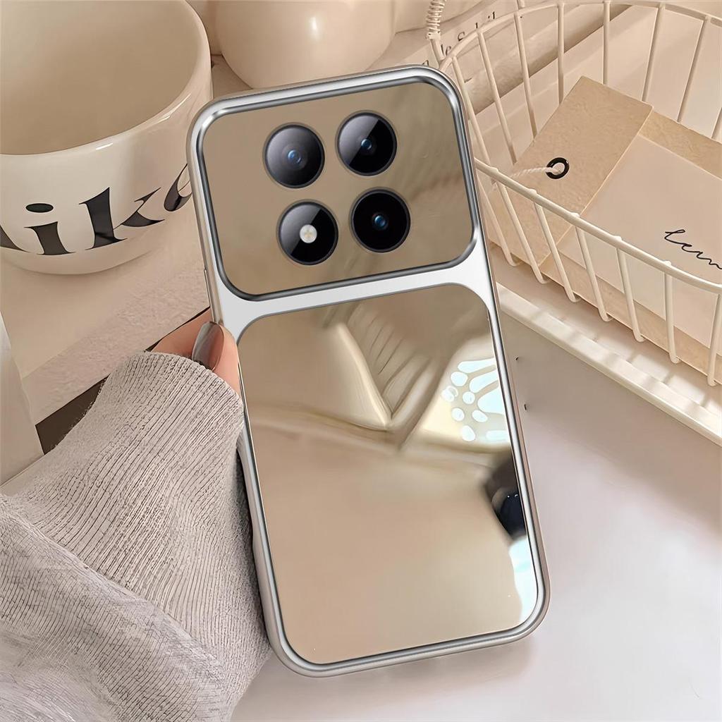 Case for Xiaomi Redmi Note 15 Pro+,Pro 5G,Pro 4G,POCO M8 Pro 5G Trending Big Window Cover Mirror Phone Casing