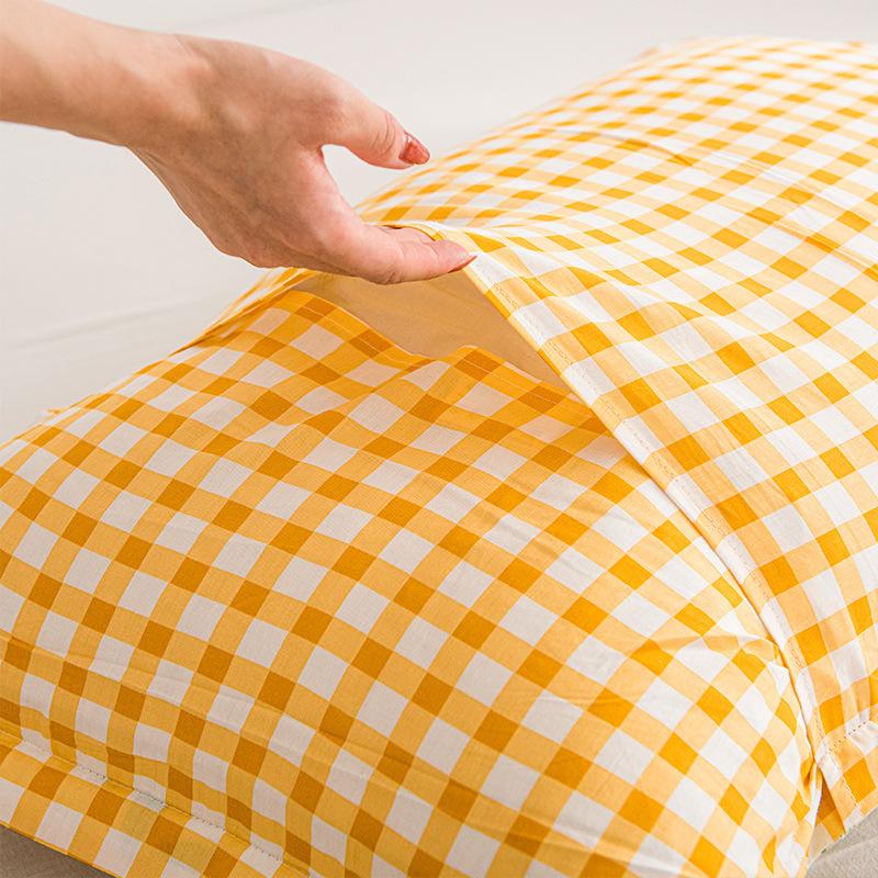 2PCS 48cm×74cm Pillowcase Pair Pillowcase Flower Printed Pillowcase Student Pillowcase Pair