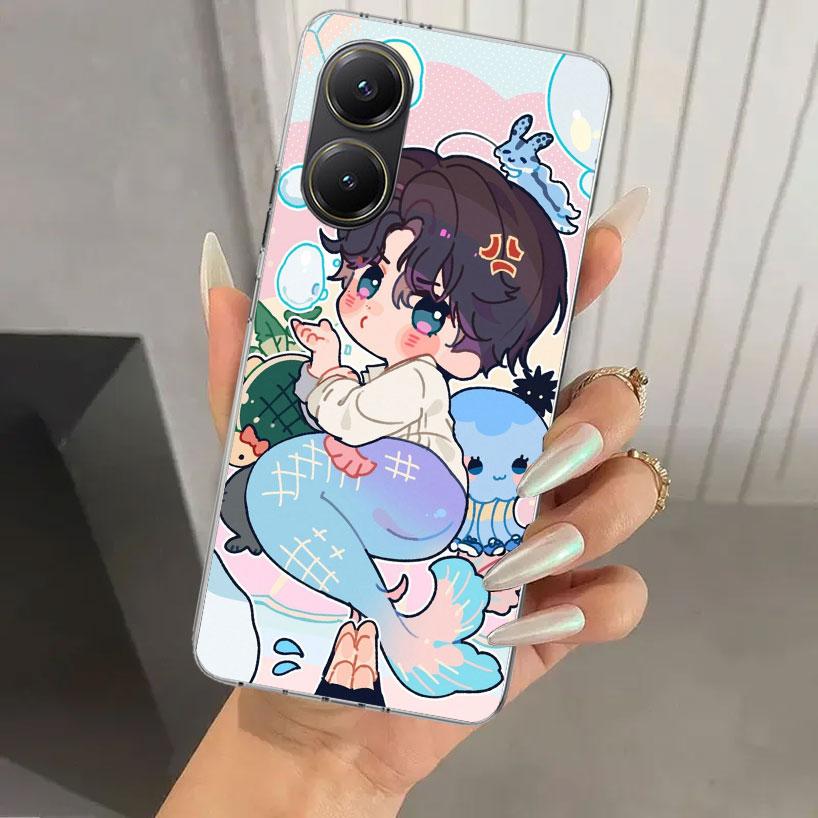 Love And Deepspace Cute Phone Case for Xiaomi Poco X5 X6 X7 Pro F7 Ultra M7 Redmi 15 15C 13 13C 12 12C 10 10A 10C 9 9A 9C 9T She