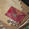 Retro Embossed Chinese Style Letter and Envelope Set with Wax Seal