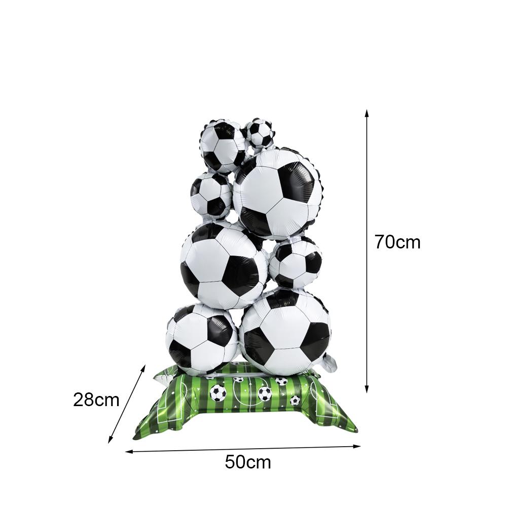 Standing Soccer Foil Balloon Kids Football Theme Birthday Party Baby Shower Decor Football Club Decor Supplies Boys Gifts