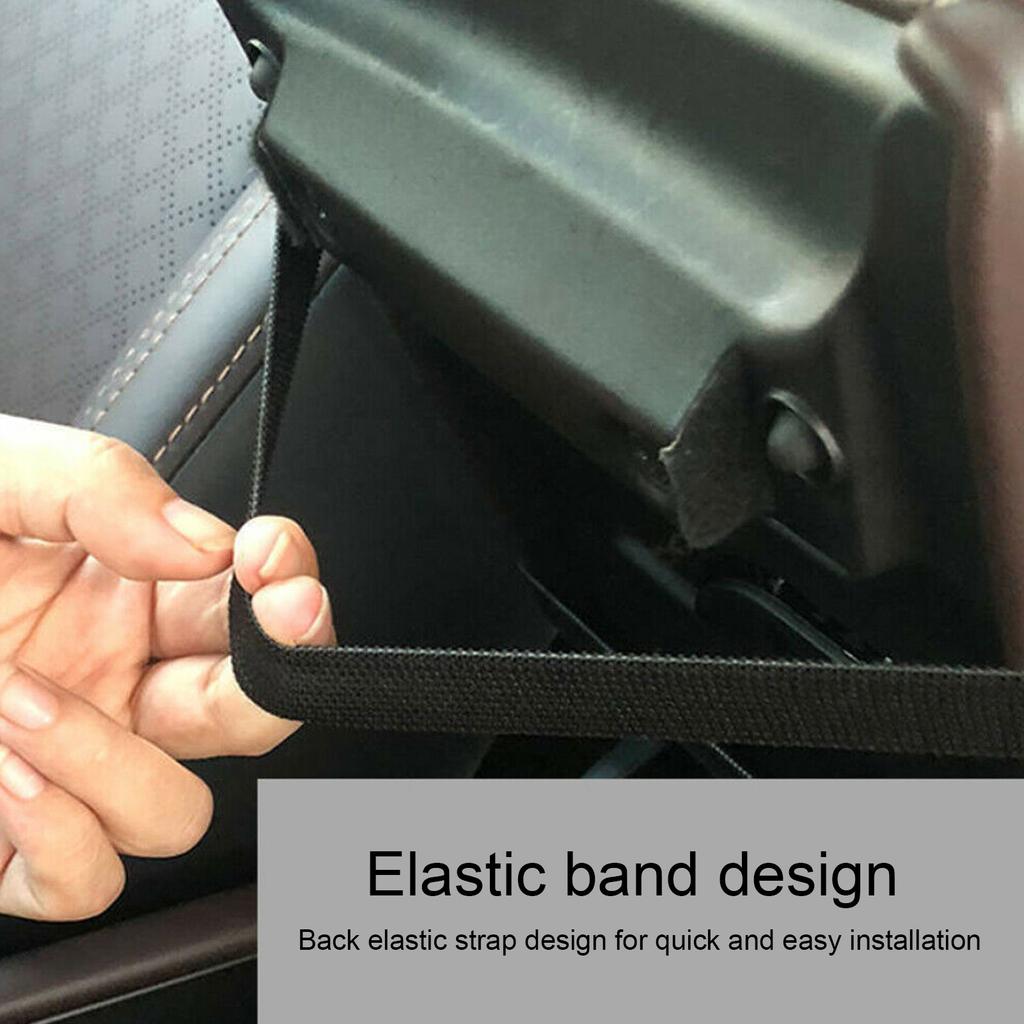 Armrest Box Mat Waterproof Dustproof PU Lther Mat Storage Box Cover Pad for Car Use