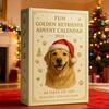 Christmas Dog Advent Calendar Acrylic Christmas Advent Calendar 2025 Retriever Dog Advent Calendar Ornaments Festive for 24-day