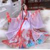 Nowy elegancki garnitur damski Hanfu w stylu dynastii Wei i Jin w Chinach
