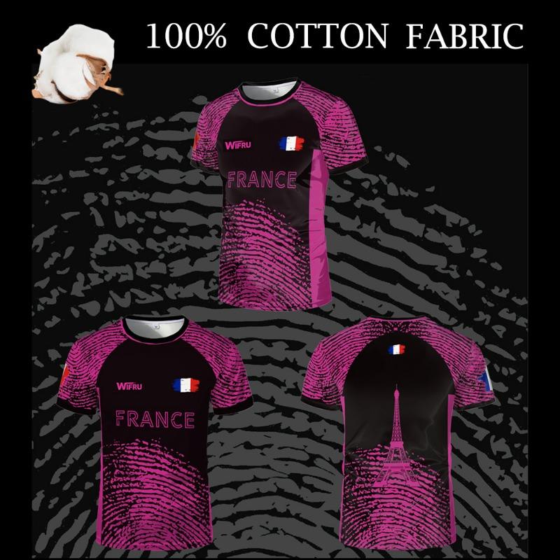 Portugal Herren Streetwear Fußball 3D Gedruckt Schnelltrocknend Atmungsaktiv Partner-T-Shirts für Familienlook Herren/Damen Kurzarm T-Shirt