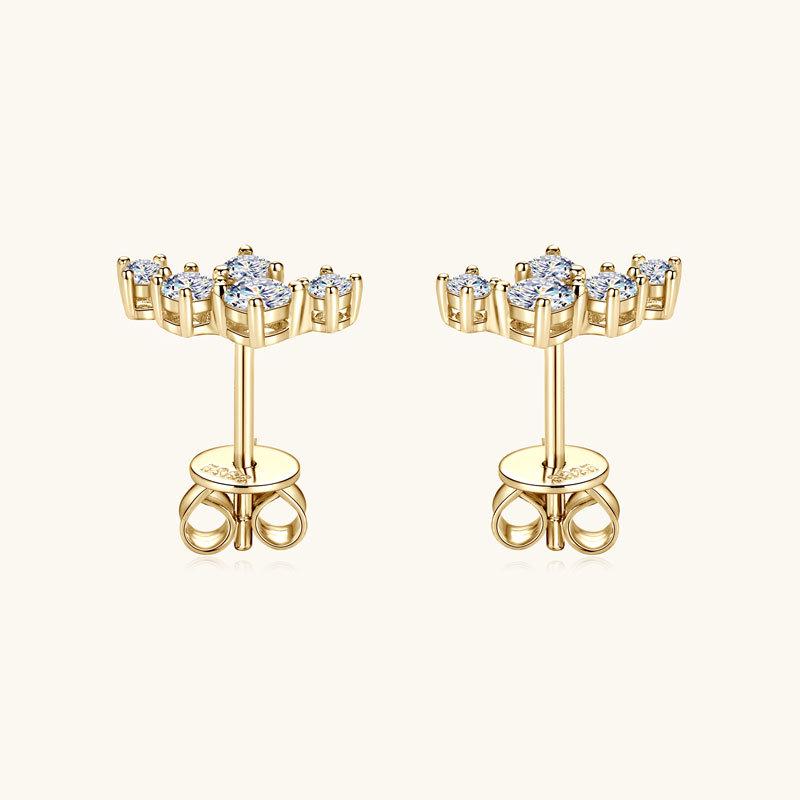 Cercei Moissanite Înstelat Argint S925: Design de nișă high-end inspirat de TikTok