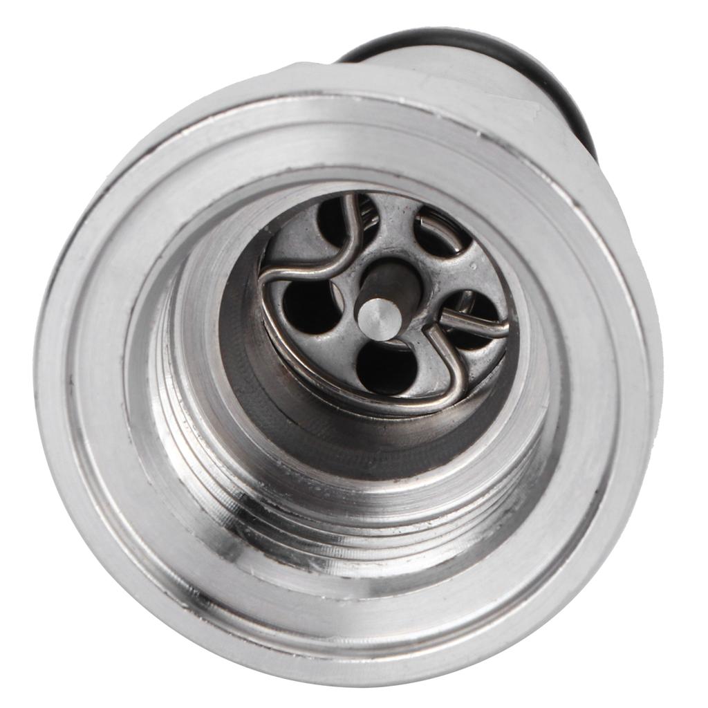 1/2in Liquid Ball Lock Stainless Steel Keg Coupler Adapter Beer Barrel Brewing Accessory