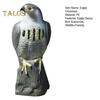 Horned Eagle Decoy Bird Scarecrow Eagle Figurine Garden Protector Natural Enemy Pest Deterrent Scarecrow for Gardens Patios Porches Balconies
