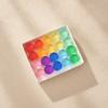 20 Pieces Acrylic Blocks Light-Catching Stacking Block Set Smooth-Edged