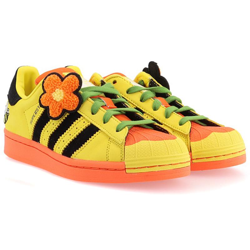 adidas Adidași Melting Sadness X Adidas Superstar 'Bee With You Pack Galben' FZ5254