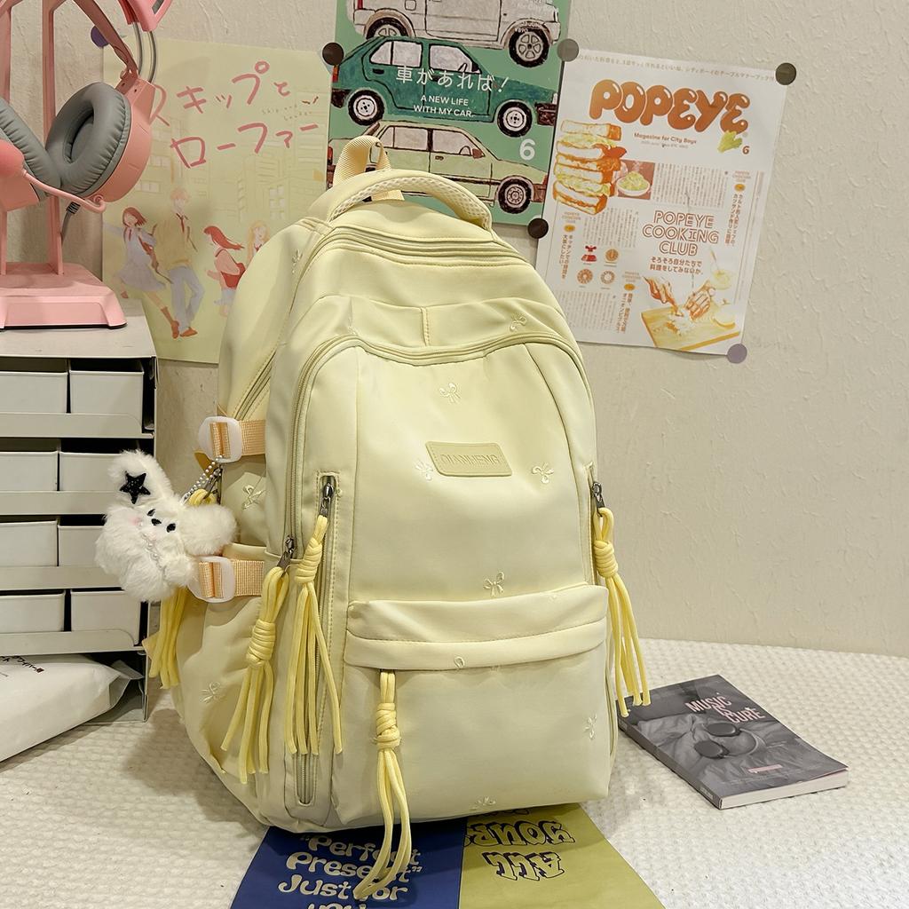 Schoolbag schoolbag for girls junior high school students 1011 new large-capacity backpack for high school students and college students to reduce the