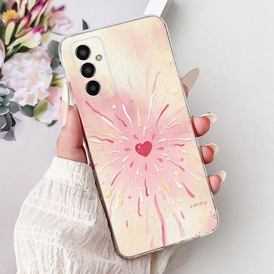 For Samsung Galaxy A13 M13 4G Case SM-A135F SM-M135F New Luxury Cover Soft Silicone Case For Samsung A13 M23 5G A136B M236B Bags