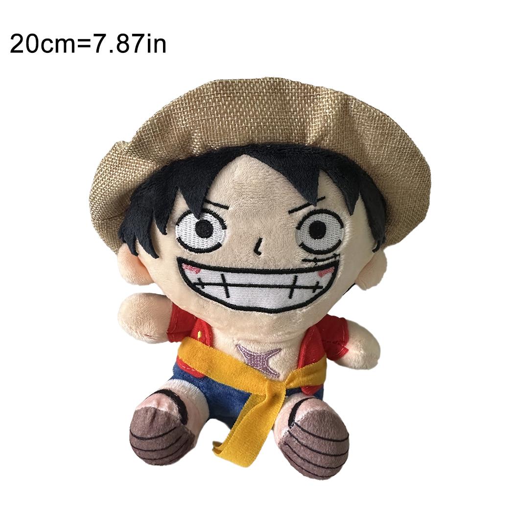 

20 см Плюшева іграшка One Piece Японське аніме Луффі Зоро Новий Мультяшний Персонаж Лялька Наповнювач Класична Мила Красива Подарунки Для Дітей Іграшки 20cm