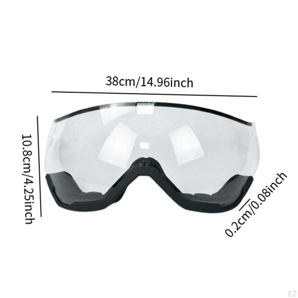 Helme Visier Schutz Schneebrille für Snowboarden Reiten Outdoor-Sport