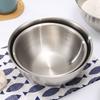 Anti-Scalding Fruit Salad Bowl Stainless Steel Noodles Bowl Dish Container  Food Tableware