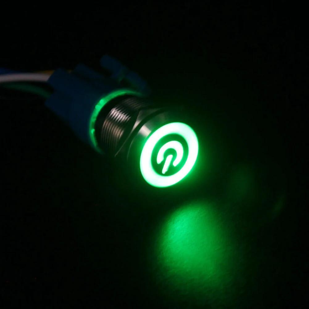 Self-locking Switch Button Switch Tool Useful Waterproof Parts Push 5A/250VAC 5A/30VDC Accessories High Quality