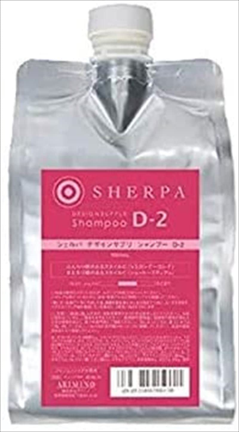 

Arimino Sherpa Design Supplement Shampoo D-2 1000 мл Запасной блок Крем Прозрачный 1,0 л (х 1)