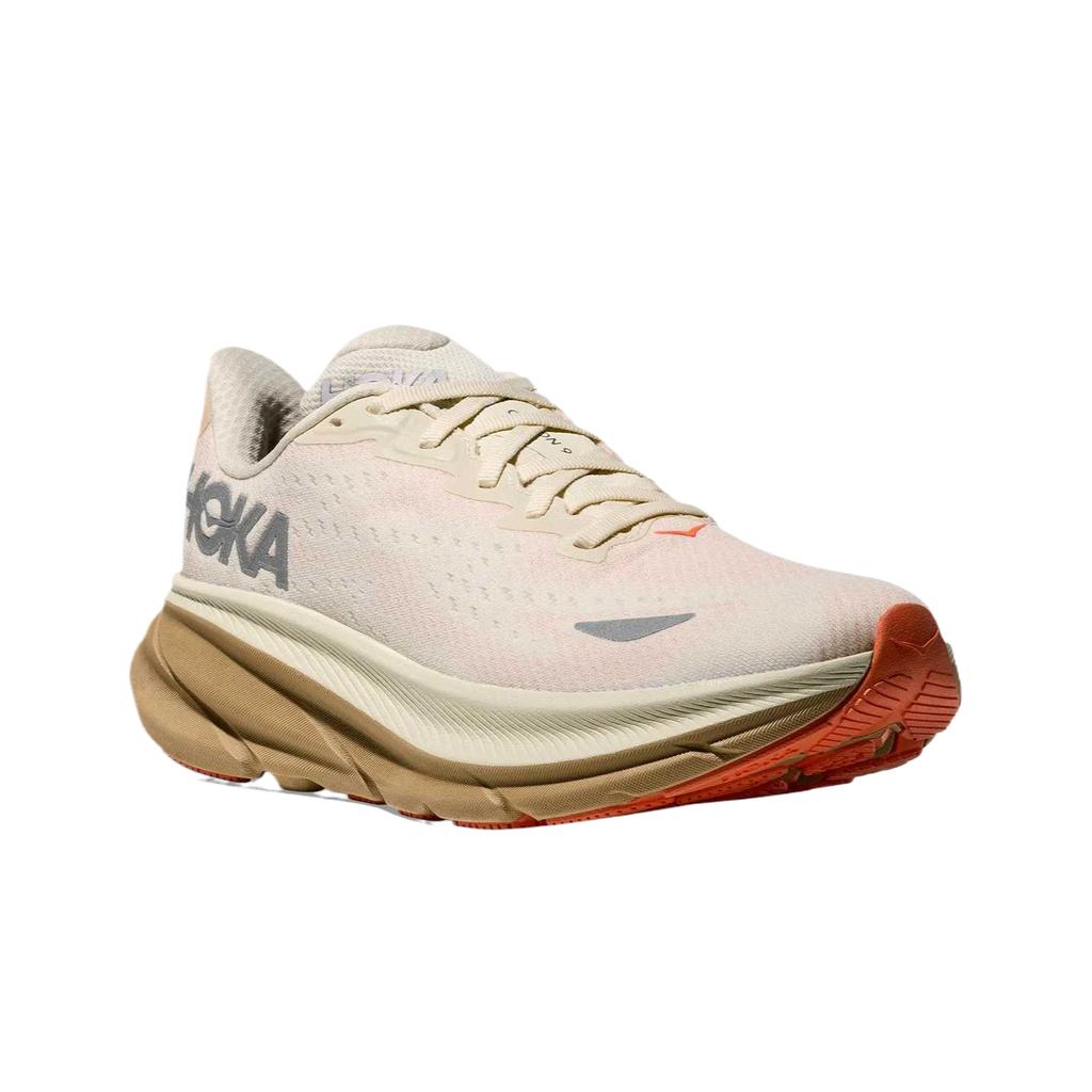 HOKA ONE ONE Clifton 9 Cushioning Waterproof Support Cushioning Waterproof Support Low top Running Shoes Women's 1141490F-ELK