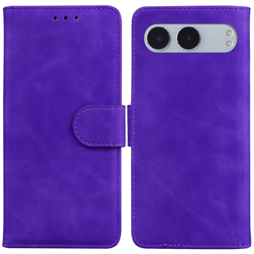 Etui dla OnePlus Nord 4 Etui Portfel Skórzany w Jednolitym Kolorze