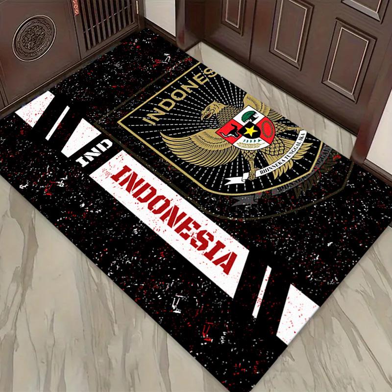Timnas Indonesia Carpet Rug for Living Room Bedroom Home Sofa Decoration,Kids play Non-slip Floor Mat