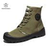 Canvas Schuhe Herren Stiefel Freizeit High Top Stiefeletten Männlich Flache Schuhe Militärstiefel Paarschuhe Lässige Frühling Herbst Stiefel