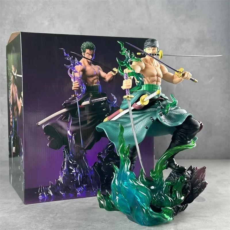 Anime One Piece Figures Gk Zoro Roronoa Action Figurine Pvc Room Collection Model Statue Doll Toys For Children Birthday Gifts