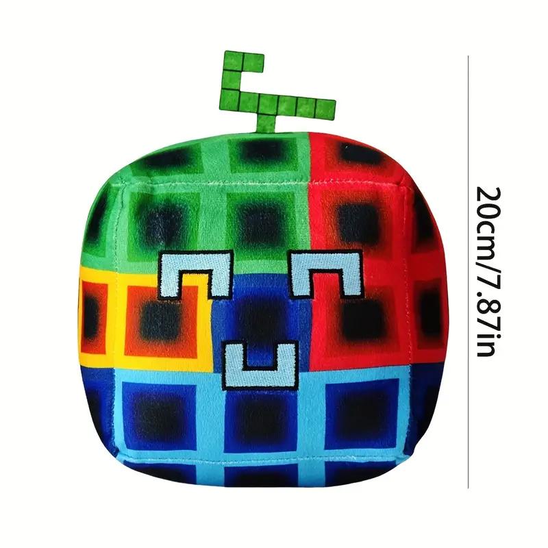 

Нетоксичная Плюшевая Игрушка Блокс Фрутс Мягкая Мультяшная Фруктовая Дизайн С Зеленым Стеблем Яркие Цвета Подарок На День Рождения Для Детей Домашний Декор 20cm