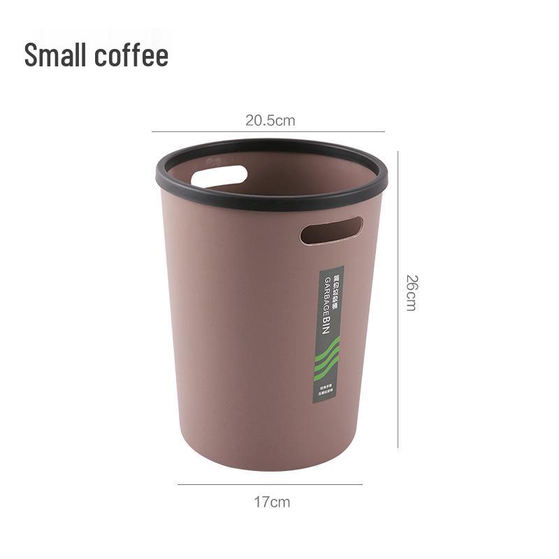 Multi-Room Trash Can: Kitchen, Bathroom, Bedroom, Office Use - Simple Classification Paper Basket