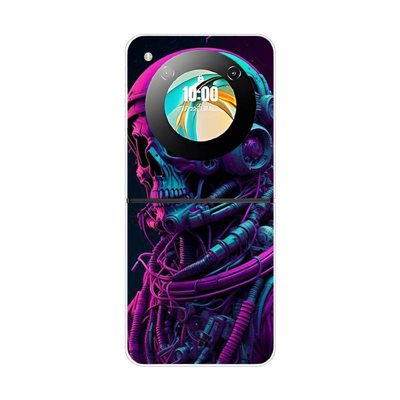 Pro ZTE Libero Flip Pouzdro Módní Roztomilý Kreslený Průhledné PC Tvrdá Skořepina Pouzdro na Telefon Pro ZTE Nubia Flip Flip2 Pouzdra Průhledné Fundas