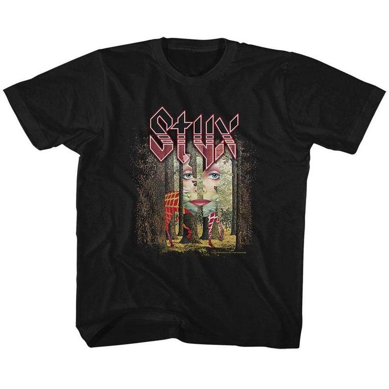 Styx The Grand Illusion Black Children s T-Shirt 100