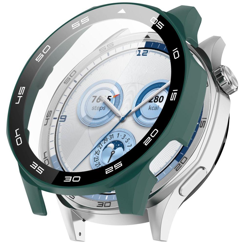 with Scale Screen Protector Anti-Scratch Cover Shell Protective Case for Huawei Watch GT 5 46MM