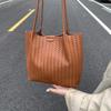 Pendler-Achseltasche - Klein, Hohe Kapazität, Gewebtes Design, Beliebte Umhängetasche, Tragetasche