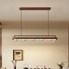 Song Dynasty Zen Chandelier: Retro Fabric, Rectangular Dining Room & Tea Room Light