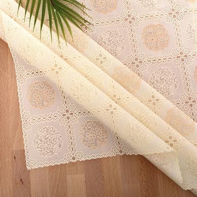 Factory Direct Sales Internet Celebrity Tablecloth Leave-In Waterproof, Oil-Proof And Scalding Rectangular Dining Table Cloth Tablecloth Lace Coffee