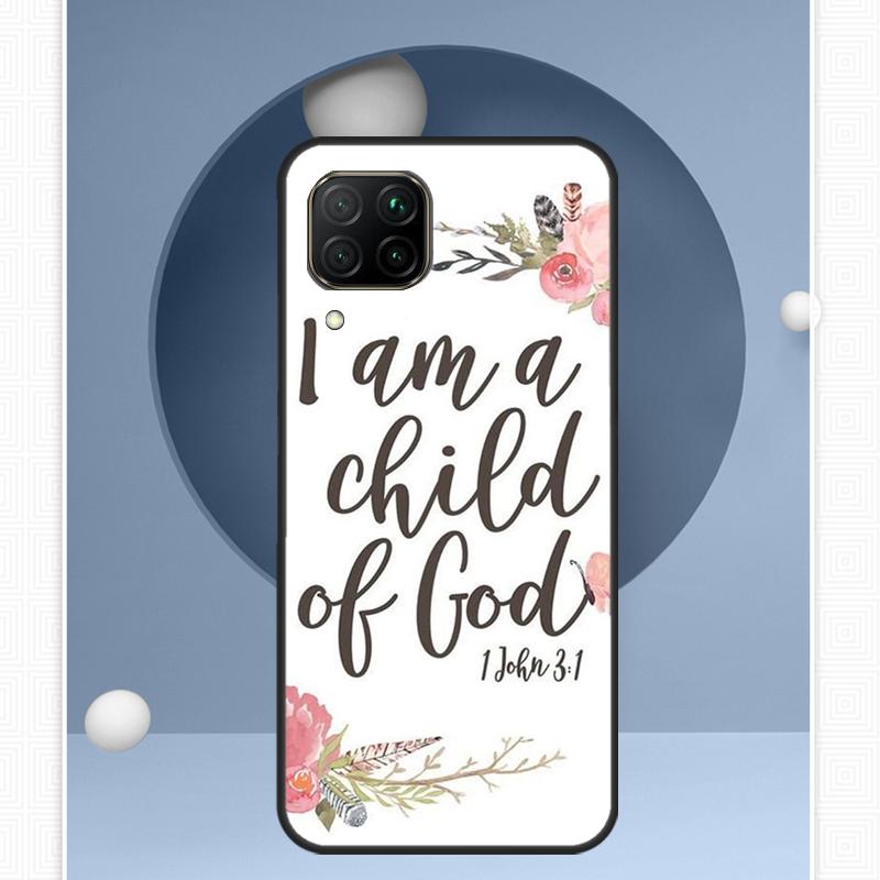 Bible Verse Quotes For Huawei Nova Y91 Y60 Y70 Y72 Y90 Y61 12s 12i 11i 8i 10 9 SE P20 P40 Lite P30 P60 Pro Case