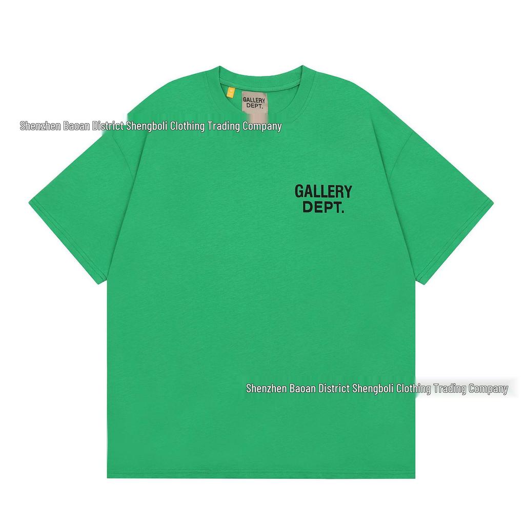 Unisex retro tričko s krátkym rukávom s potlačou D od GALL