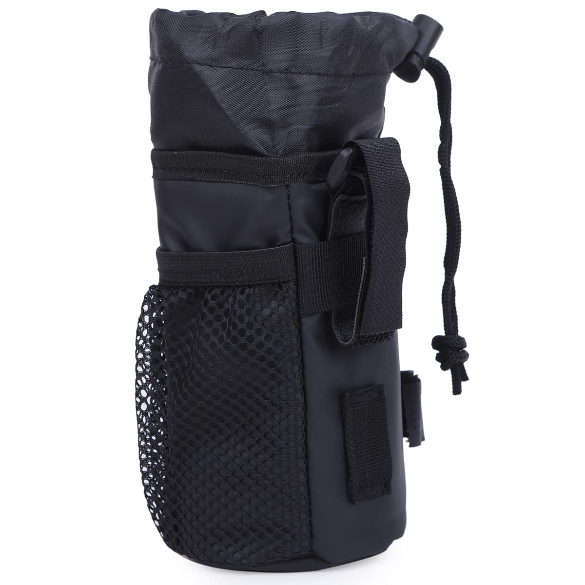 

Велосипедный руль седло для напитков подходит для воды велосипедная бутылка совместим с держателем для бутылок для воды, бутылками, клеткой, (Маленький) чёрный