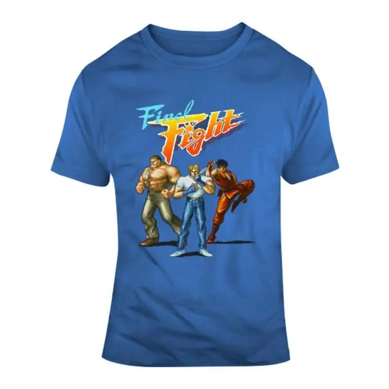 Retro Snes Arcade Final Fight Box Cover Art Video Game Fan T Shirt